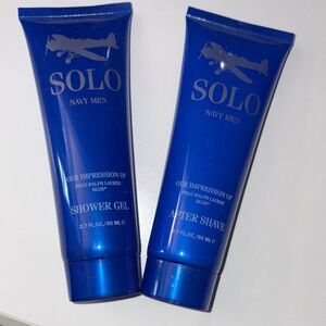 SOLO Navy Men Blue Grooming Set